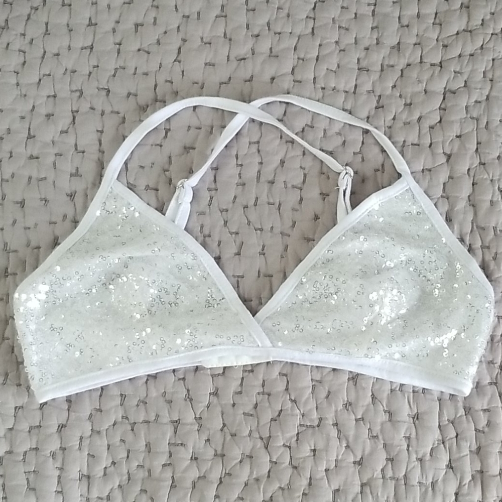 Piccola Bella sequin bralette, Medium